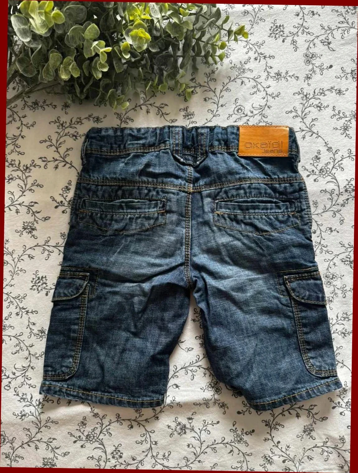 💓 👆 Short Okäidi – Taille 4 ans – très bon état – Confortable et pratique – photo 3